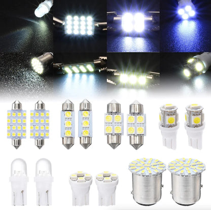 14PCS LED Car Interior Light Kit