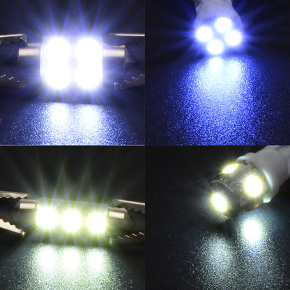 14PCS LED Car Interior Light Kit