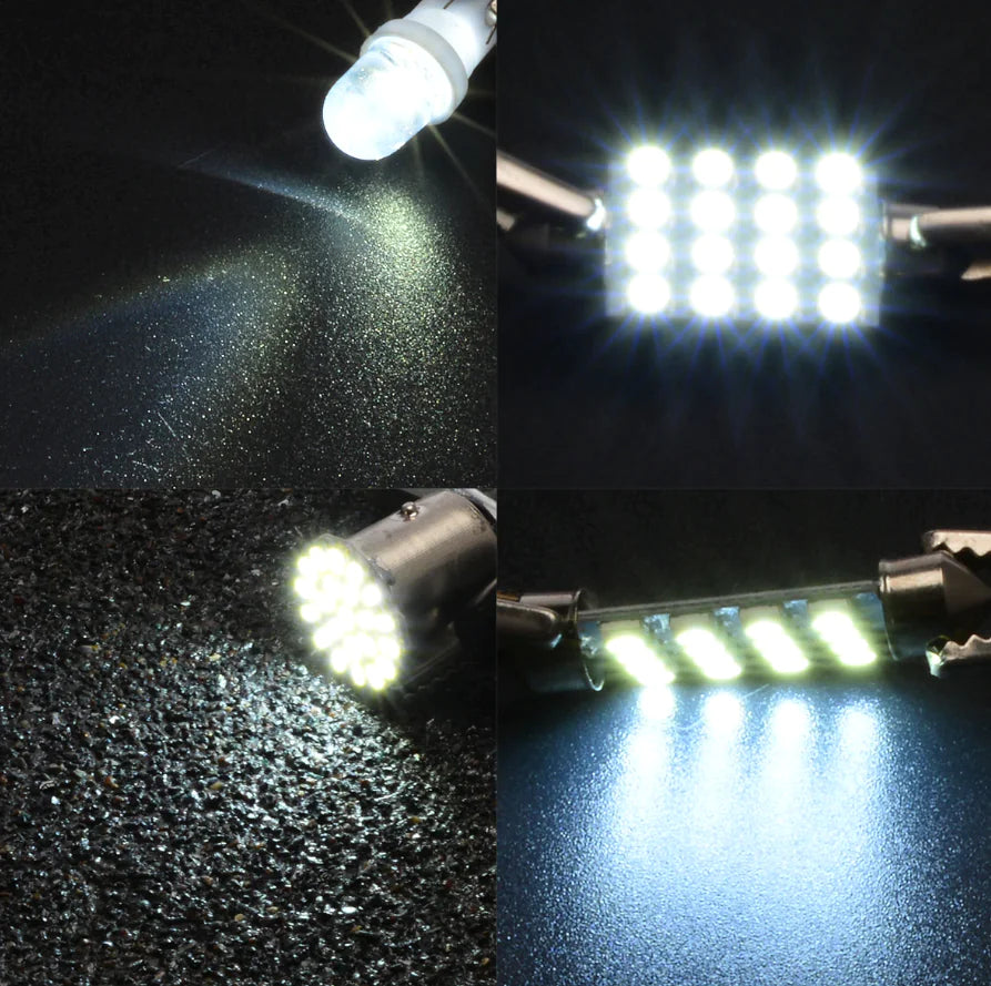 14PCS LED Car Interior Light Kit