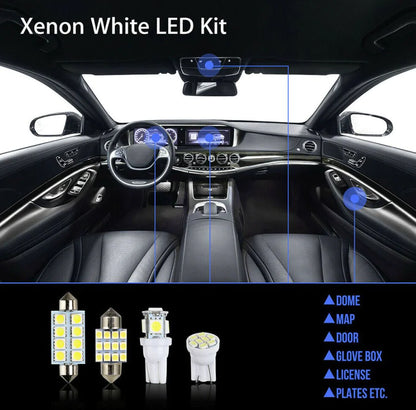 14PCS LED Car Interior Light Kit