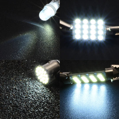 14PCS LED Car Interior Light Kit
